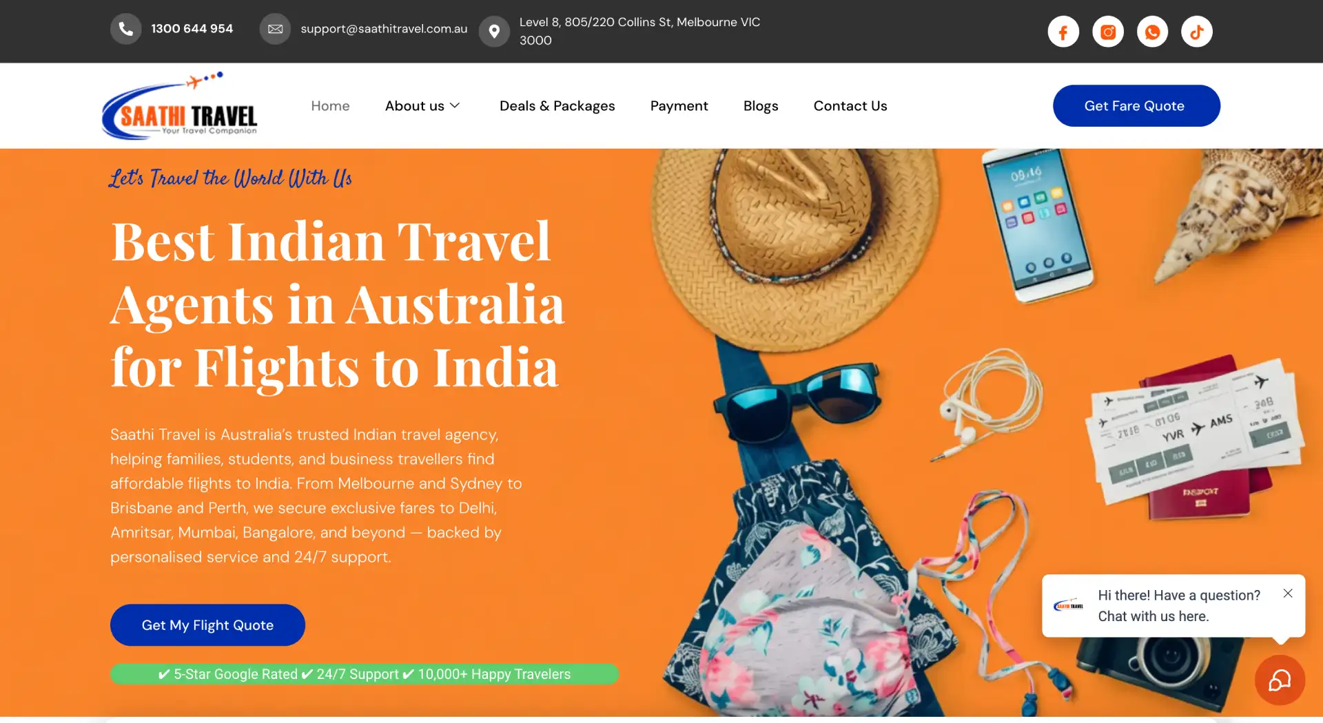 saathi Travel Work